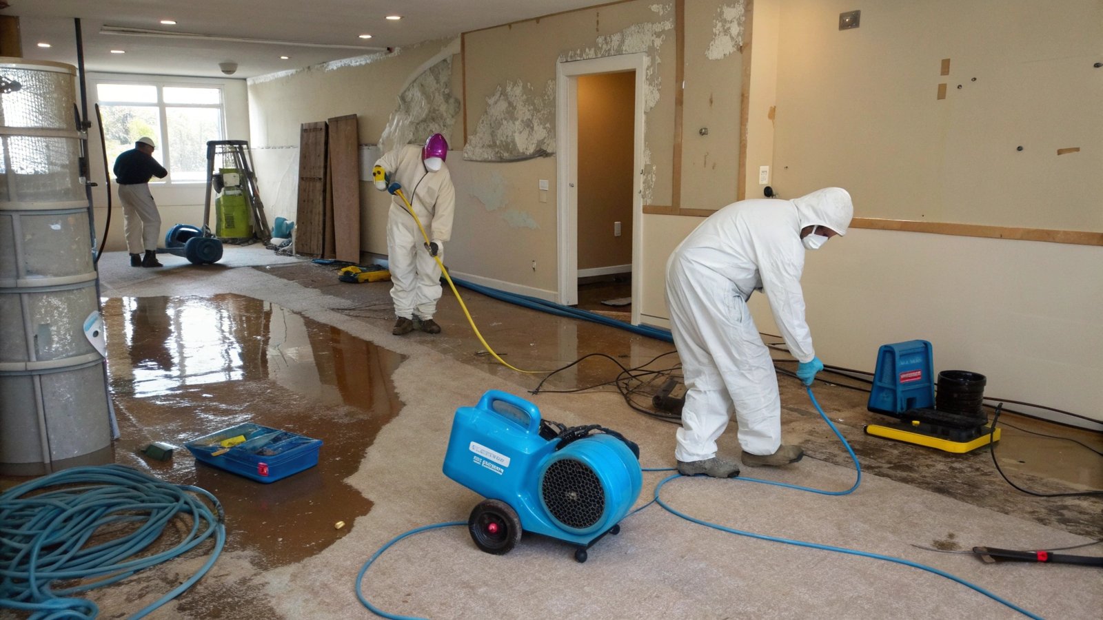 What Advanced Techniques Are Used During Water Damage Restoration in Alexandria, VA to Prevent Mold After Initial Water Damage Events?